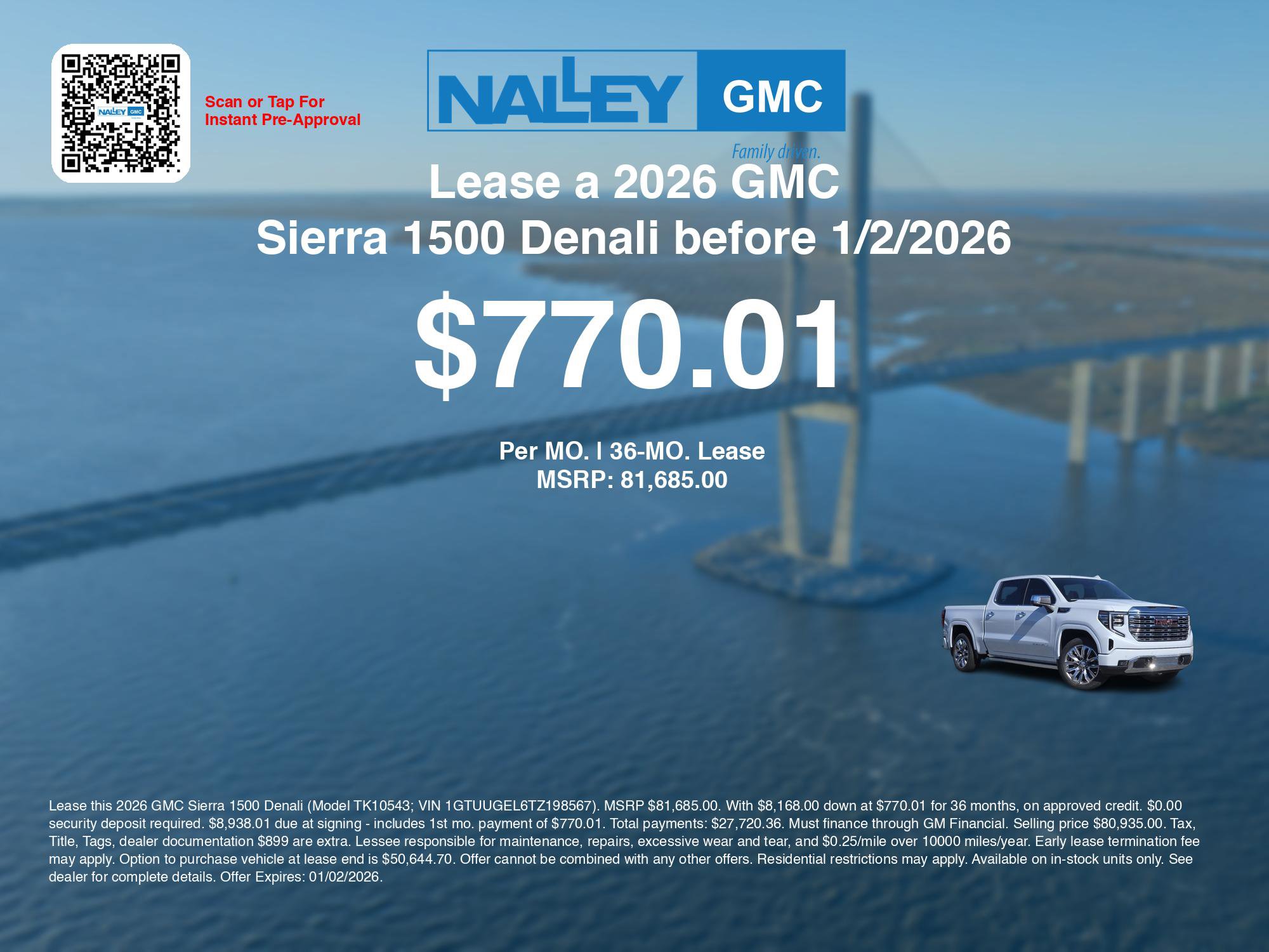 New 2026 GMC Sierra 1500 Denali image 3