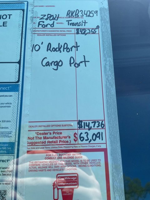 New 2024 Ford Transit 350 w/ Exterior Upgrade Package image 10