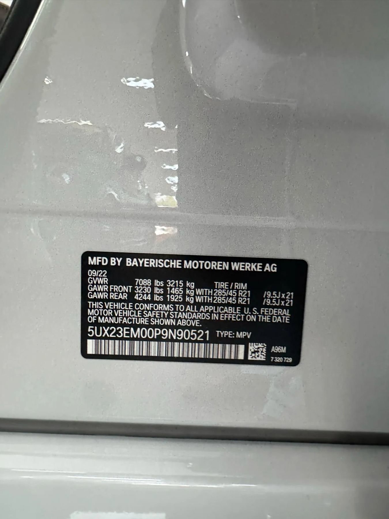 Used 2023 BMW X7 xDrive40i w/ Premium Package image 56