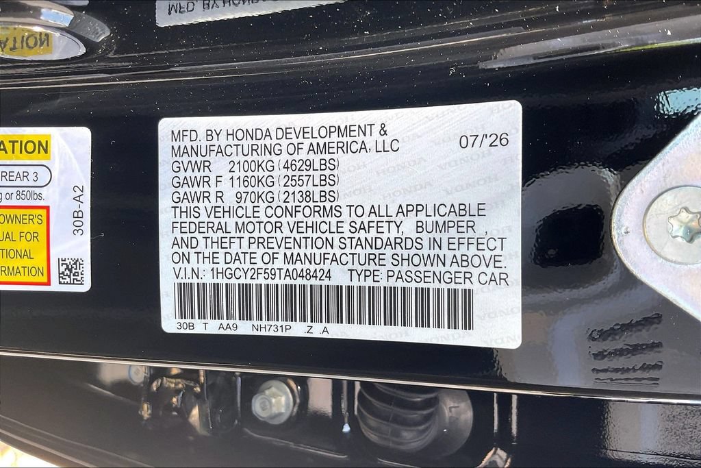 New 2026 Honda Accord Sport image 14