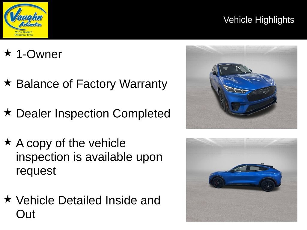 Used 2025 Ford Mustang Mach-E Premium w/ Sport Appearance Package AWD/4WD image 2