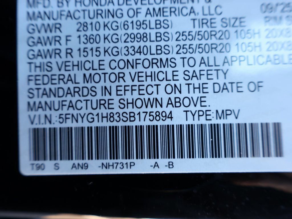 Certified 2025 Honda Pilot Elite image 36