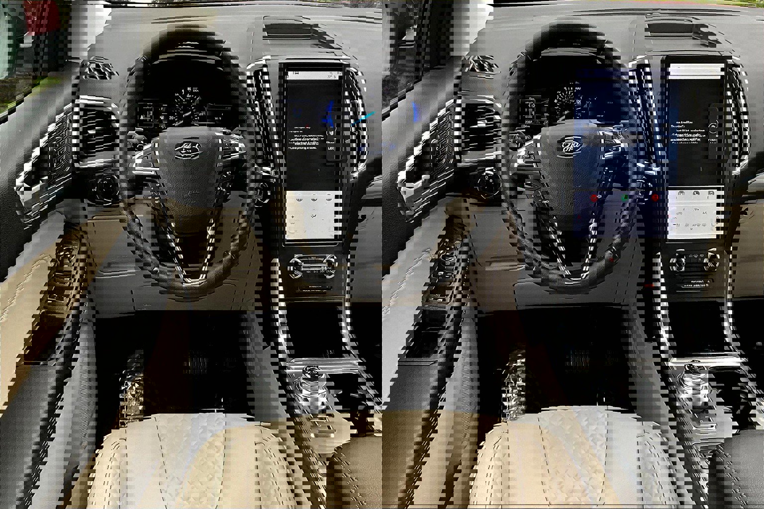 Used 2023 Ford Edge Titanium w/ Class II Trailer Tow Package AWD/4WD image 8