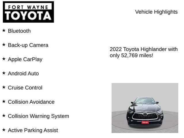 Used 2022 Toyota Highlander XLE AWD/4WD image 7