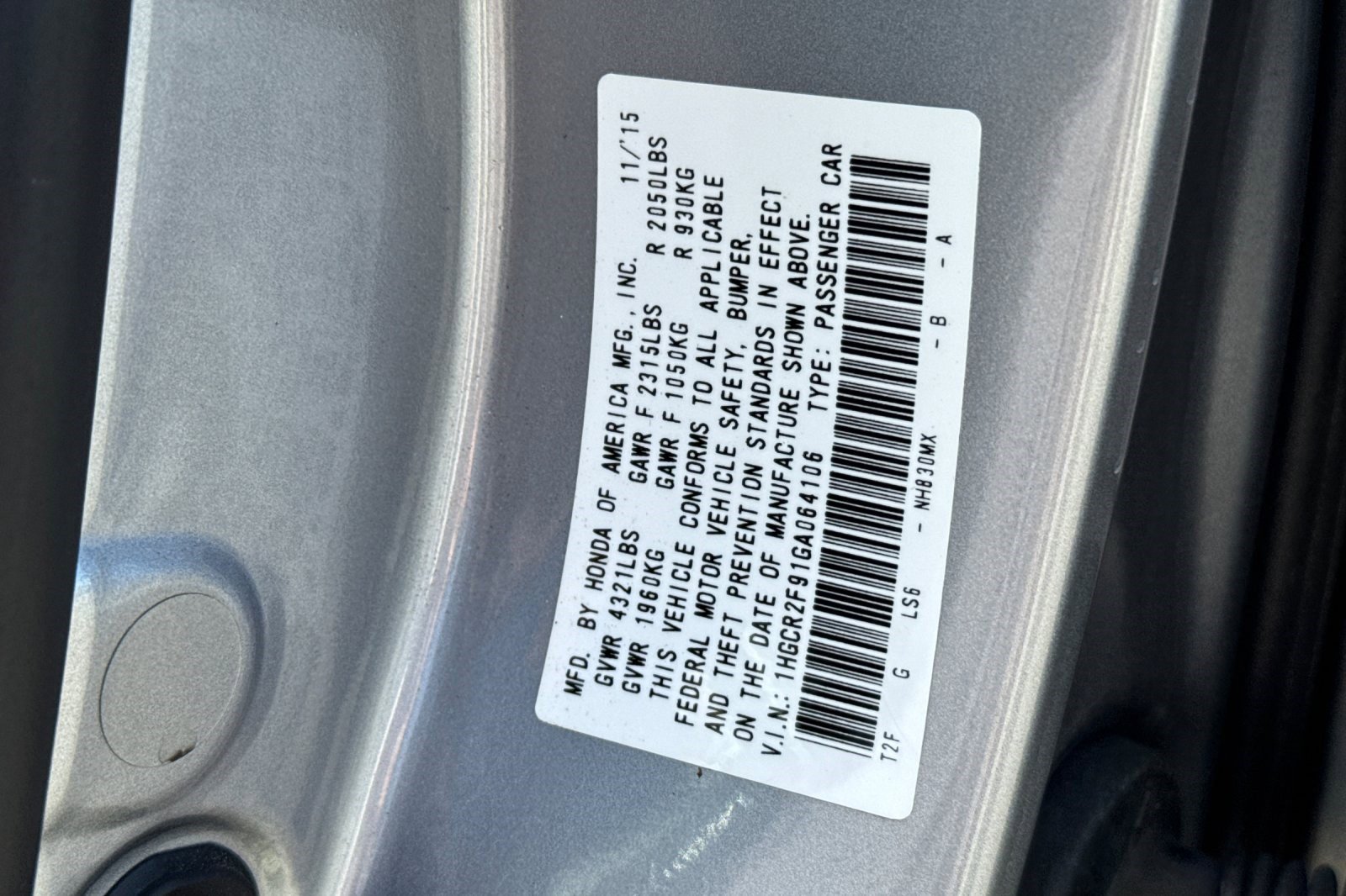 Used 2016 Honda Accord EX-L image 39
