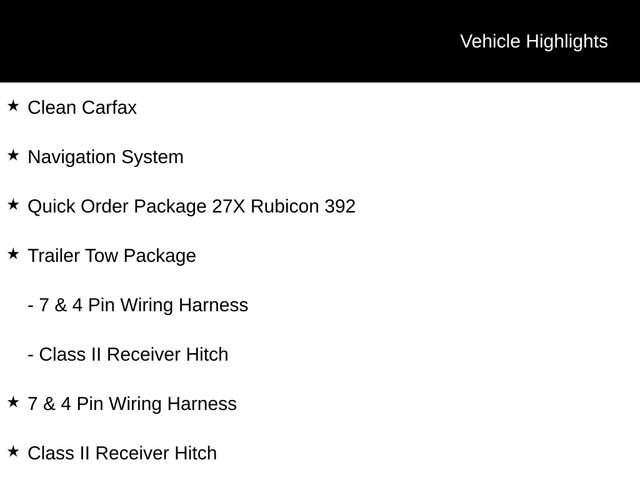 Used 2023 Jeep Wrangler Unlimited Rubicon 392 w/ Trailer Tow Package image 2