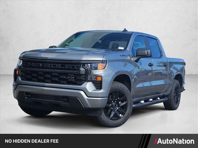 New 2026 Chevrolet Silverado 1500 Custom w/ Turbomax Blackout Package