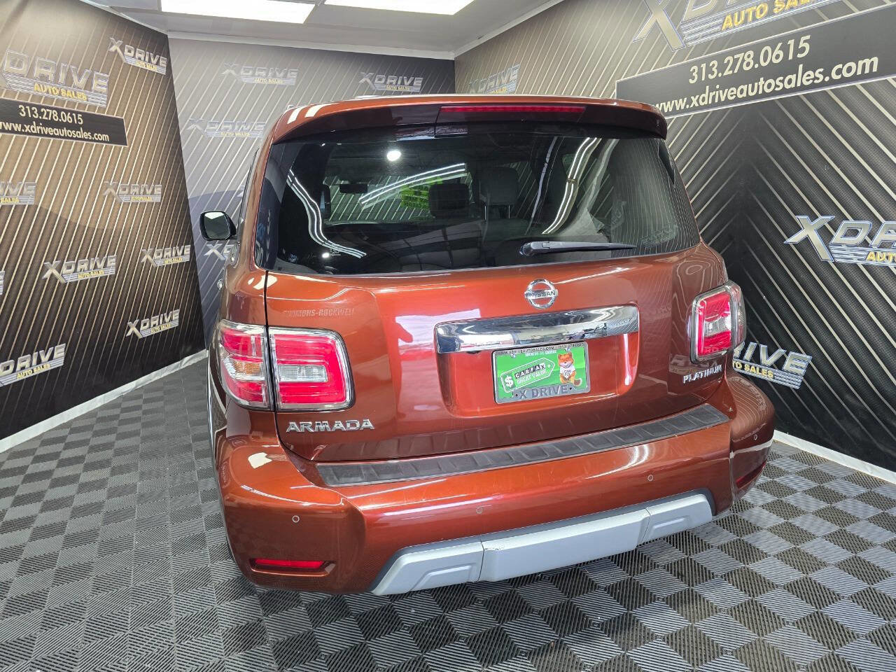 Used 2018 Nissan Armada Platinum w/ Captain Seat Package image 12