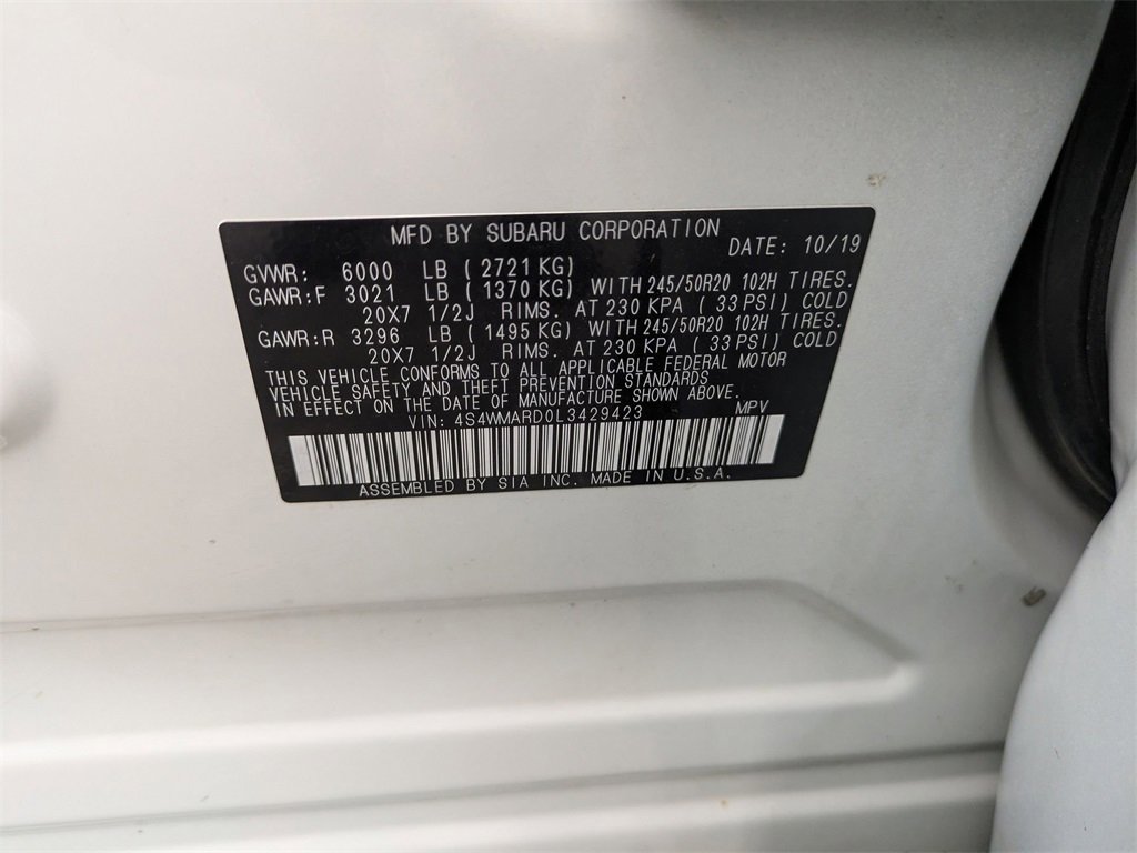 Used 2020 Subaru Ascent Touring image 42