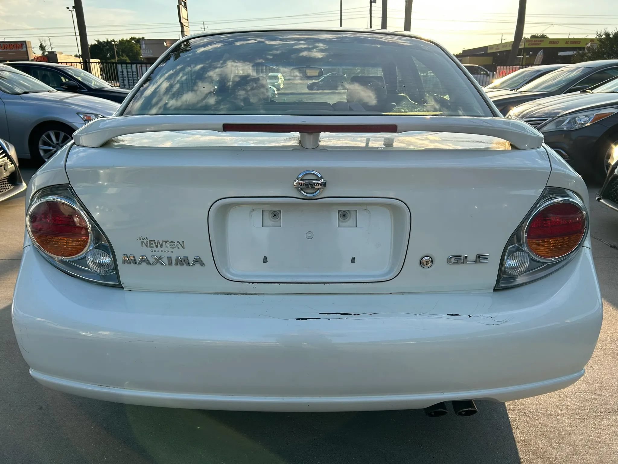 Used 2003 Nissan Maxima GLE w/ (DLX) Meridian Edition Pkg FWD image 4