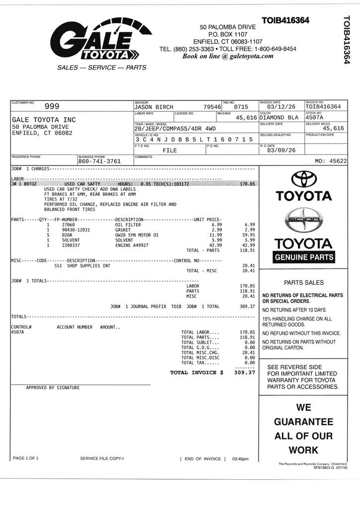 Used 2020 Jeep Compass Altitude image 12