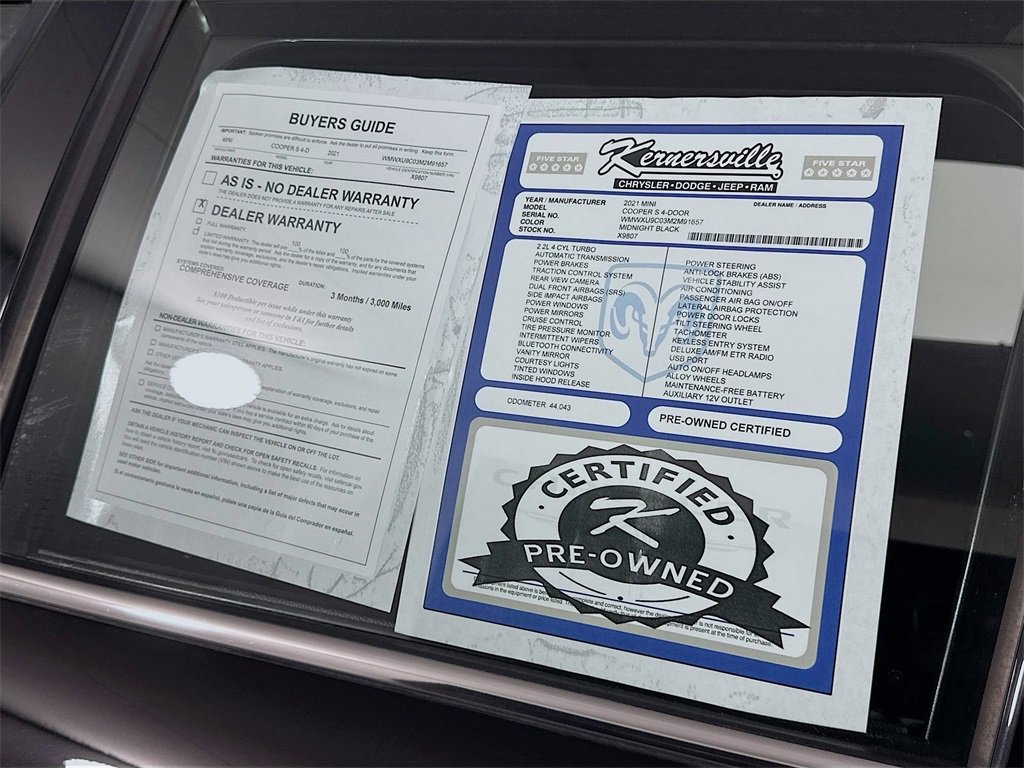 Used 2021 MINI Cooper S image 35