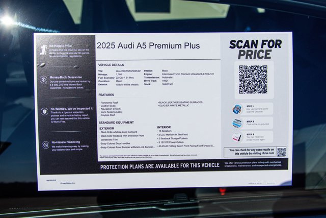 Certified 2025 Audi A5 2.0T Premium Plus w/ Premium Plus image 27