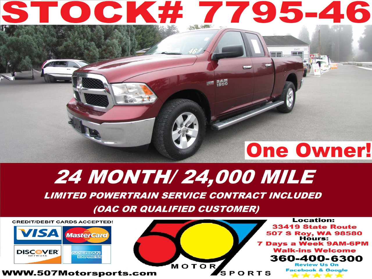 Used 2017 RAM 1500 Classic SLT w/ Protection Group