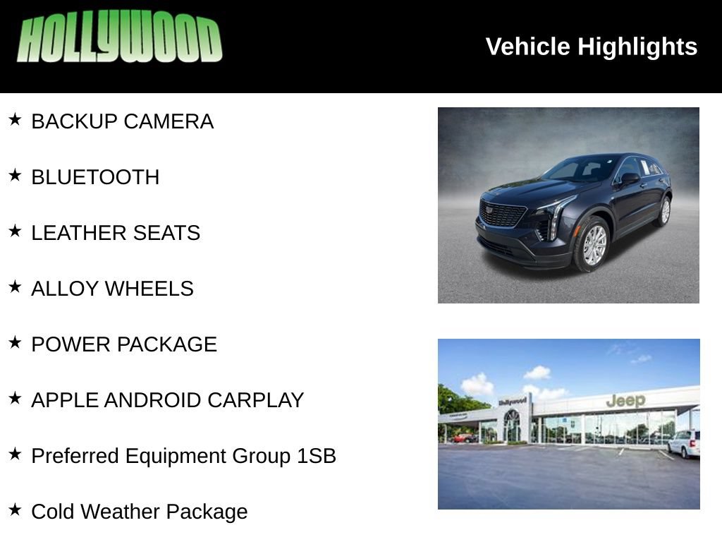 Used 2023 Cadillac XT4 Luxury w/ Cold Weather Package FWD image 3