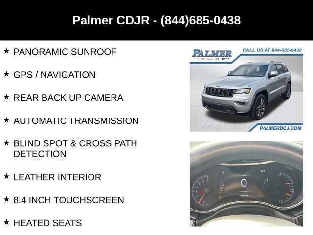 Used 2016 Jeep Grand Cherokee Limited 75th Anniversary image 6