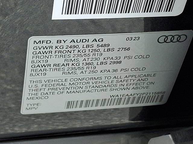 Certified 2023 Audi Q5 2.0T Premium Plus w/ Premium Plus Package image 27