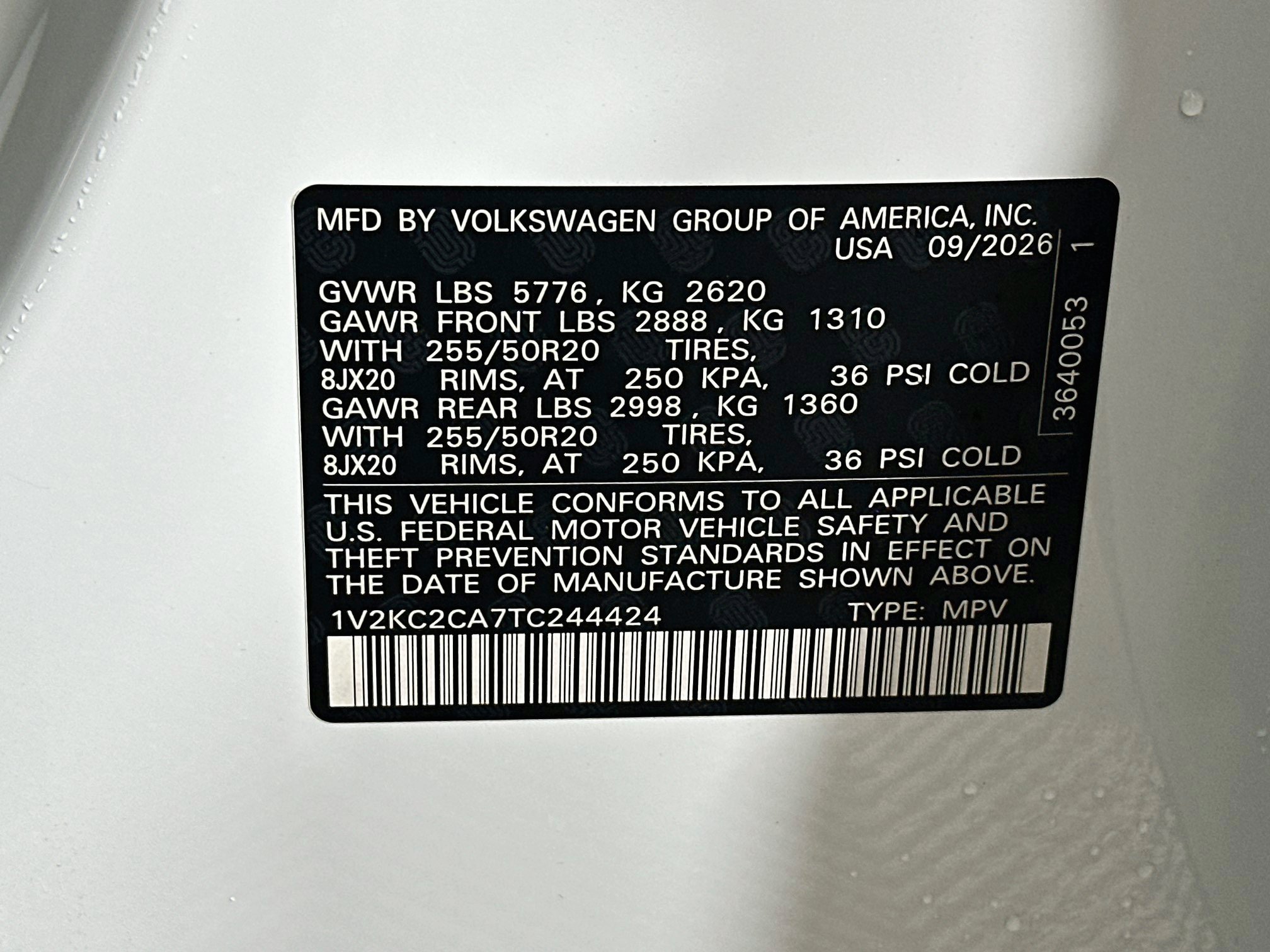 New 2026 Volkswagen Atlas Cross Sport SE AWD/4WD image 30