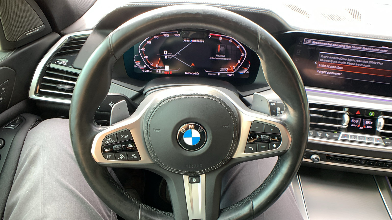 Used 2020 BMW X5 M50i w/ Executive Package AWD/4WD image 16