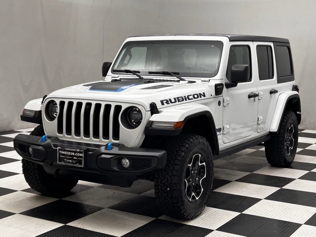 Used 2023 Jeep Wrangler Unlimited Rubicon 4xe w/ Cold Weather Group AWD/4WD image 4
