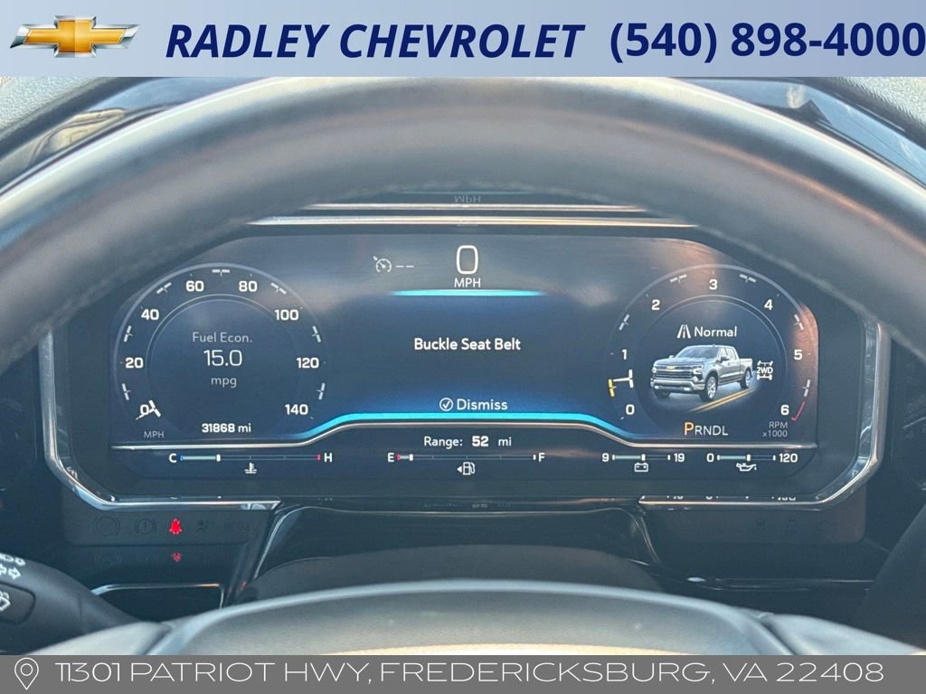 Certified 2025 Chevrolet Silverado 1500 LT AWD/4WD image 12