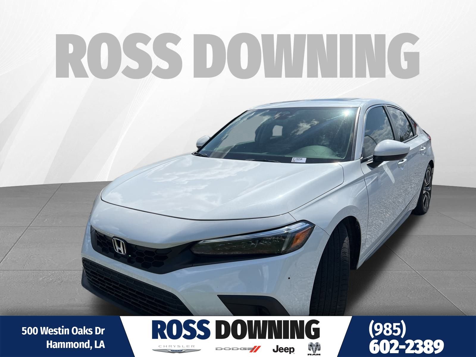 Used 2022 Honda Civic EX-L
