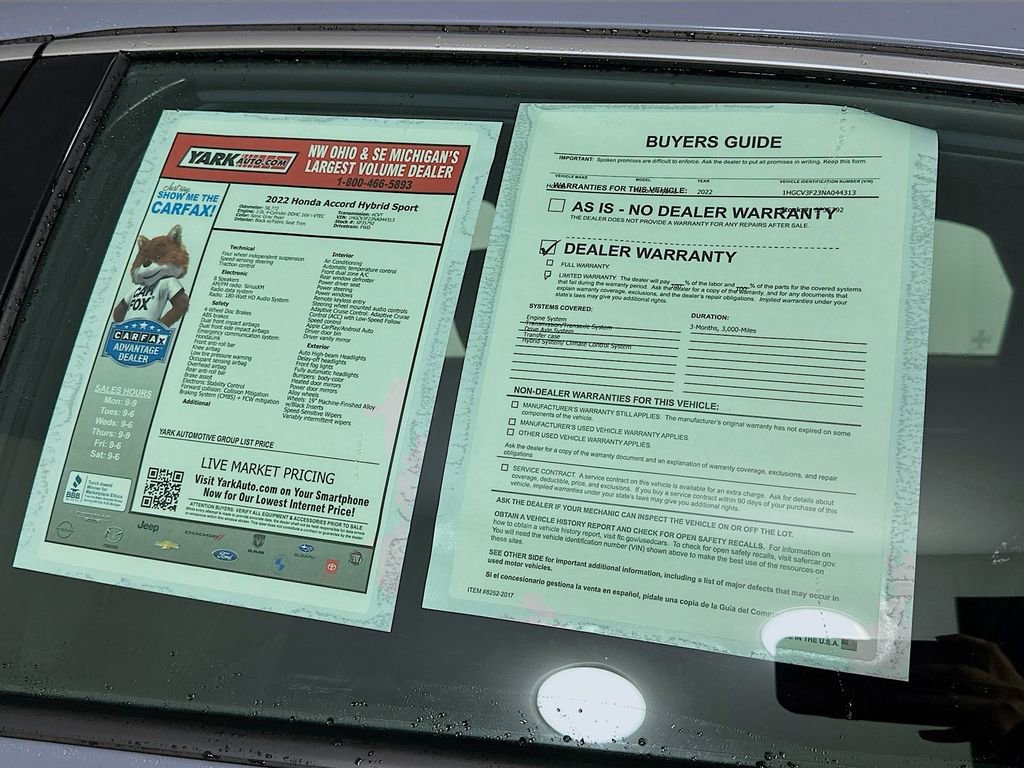 Used 2022 Honda Accord Sport image 13
