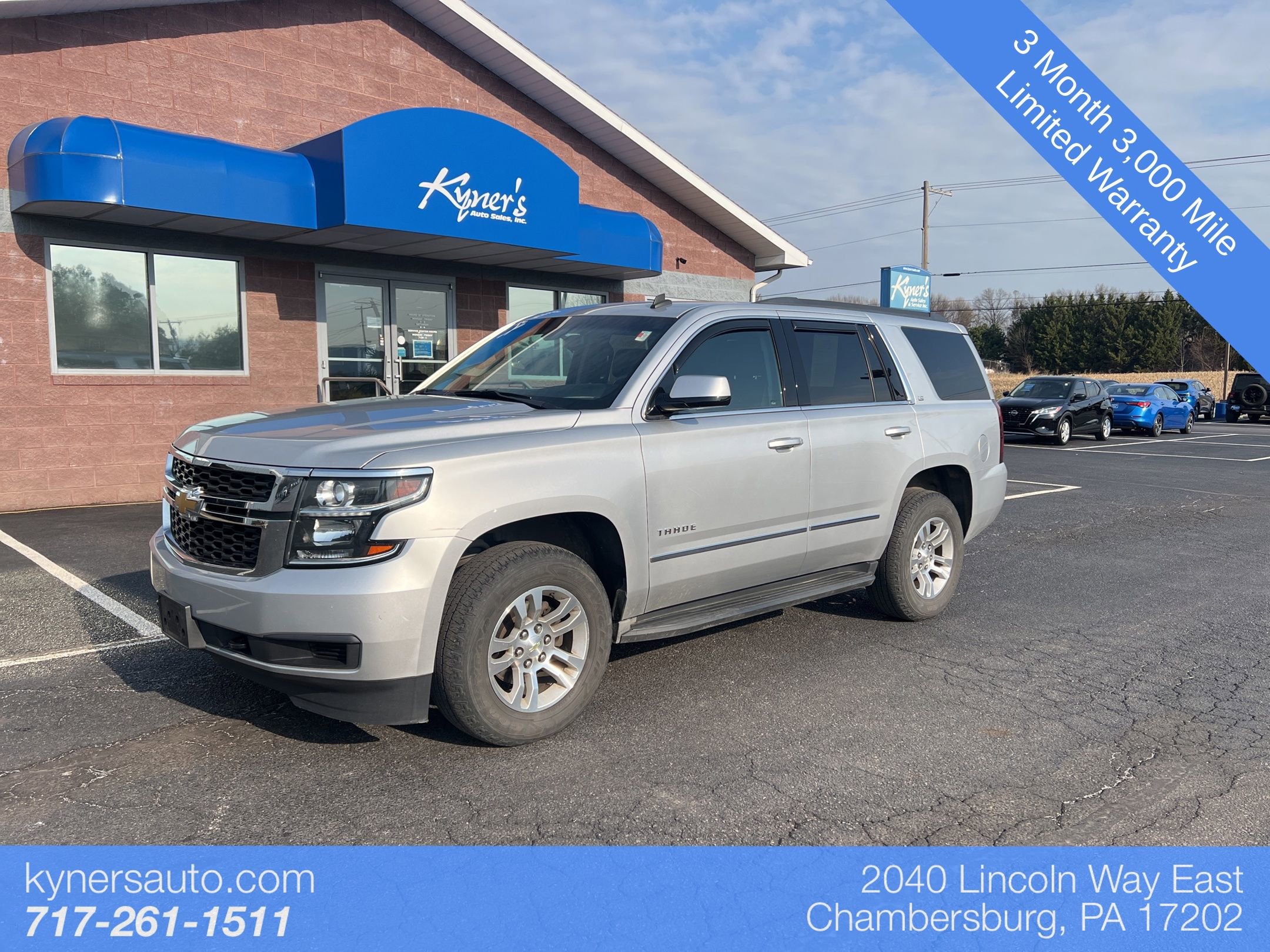 Used 2015 Chevrolet Tahoe LS w/ Max Trailering Package AWD/4WD image 1
