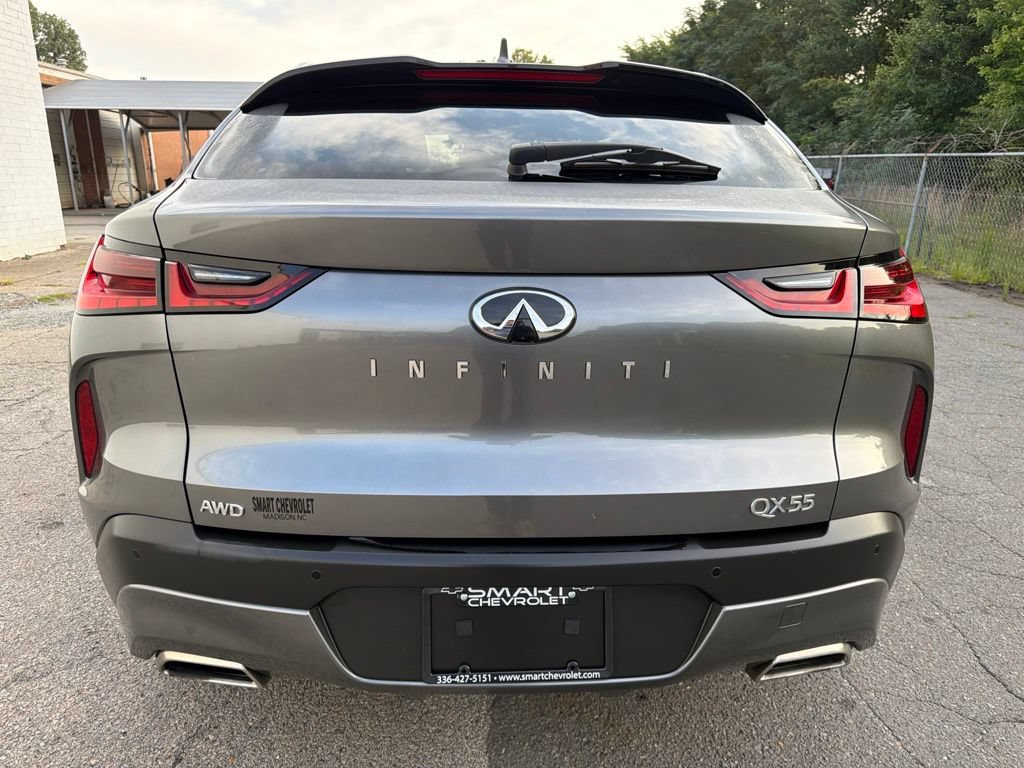 Used 2022 INFINITI QX55 Luxe w/ Accent Package AWD/4WD image 3