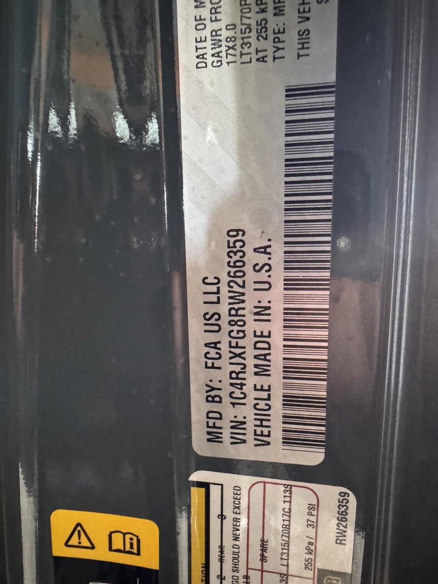 Used 2024 Jeep Wrangler Rubicon w/ XTREMEE 35" Tire Package image 48