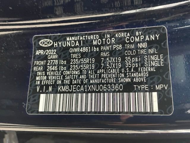 Used 2022 Hyundai Tucson Limited w/ Cargo Package image 38