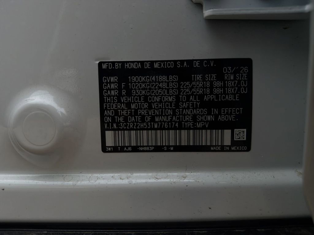 New 2026 Honda HR-V Sport image 27
