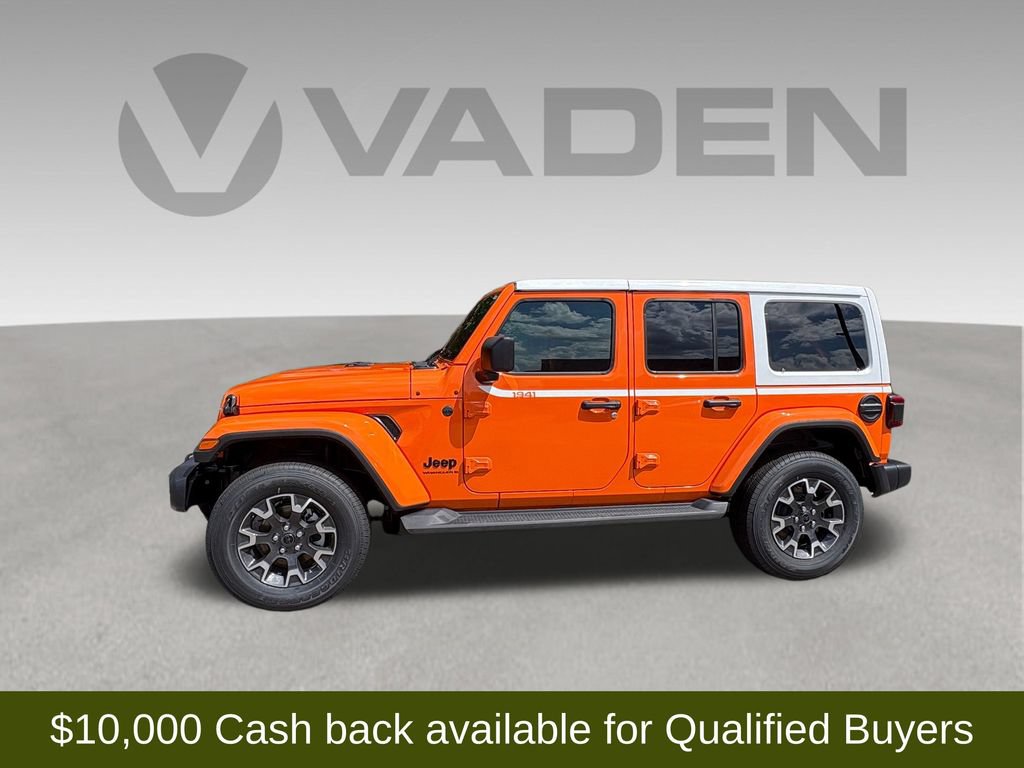 New 2026 Jeep Wrangler Unlimited Sahara w/ Whitecap Package AWD/4WD image 2
