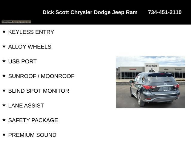 Used 2019 INFINITI QX60 Luxe w/ Essential Package AWD/4WD image 16