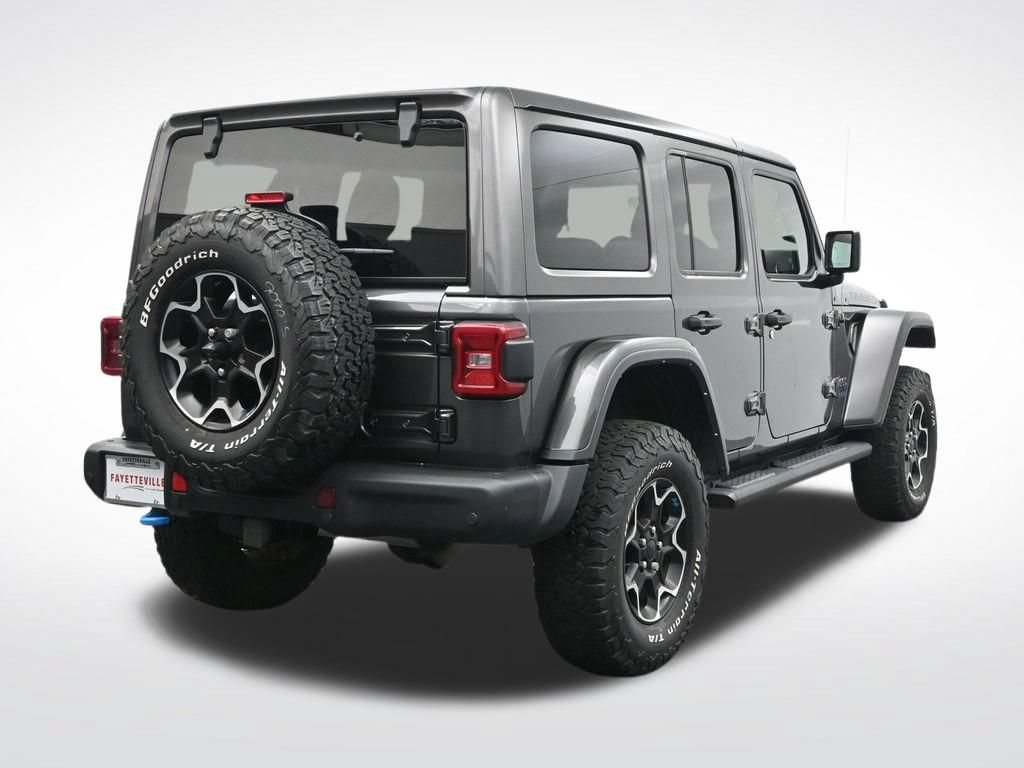 Used 2021 Jeep Wrangler Unlimited Rubicon 4xe w/ Steel Bumper Group AWD/4WD image 5