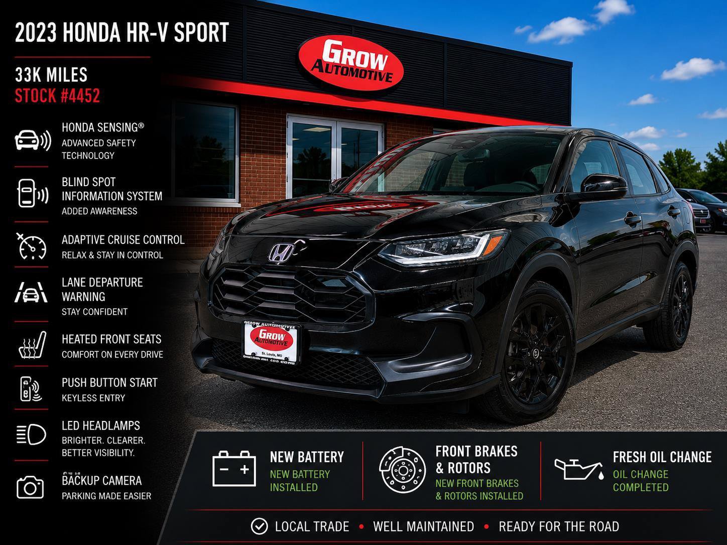 Used 2023 Honda HR-V Sport image 2