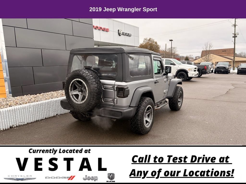 Used 2019 Jeep Wrangler Sport AWD/4WD image 7