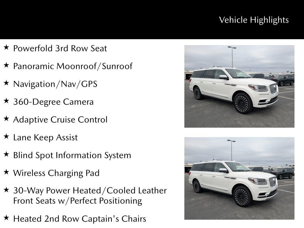 Used 2021 Lincoln Navigator L Black Label w/ Cargo Convenience Package image 35