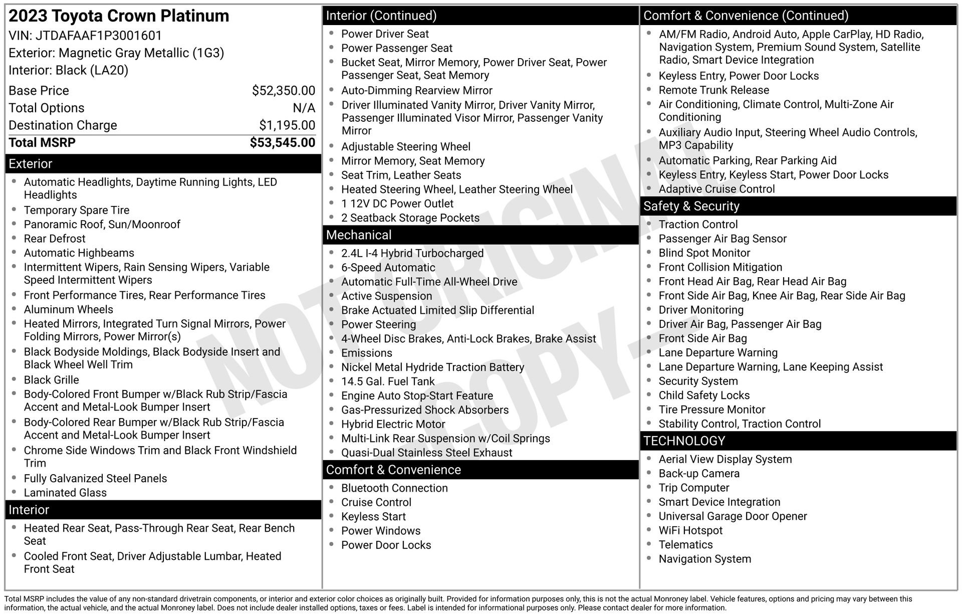 Used 2023 Toyota Crown Platinum image 24