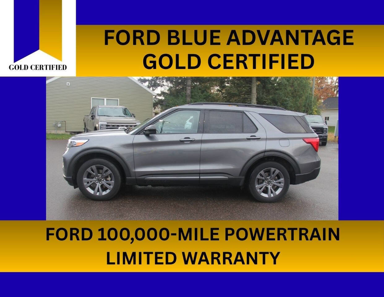 Certified 2022 Ford Explorer XLT w/ Equipment Group 202A