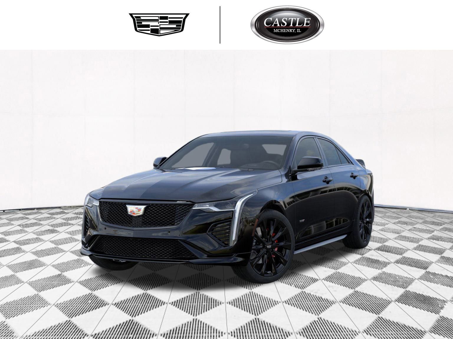 New 2025 Cadillac CT4 V w/ LPO, ONYX Package