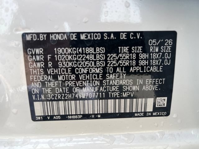 New 2027 Honda HR-V EX-L image 20