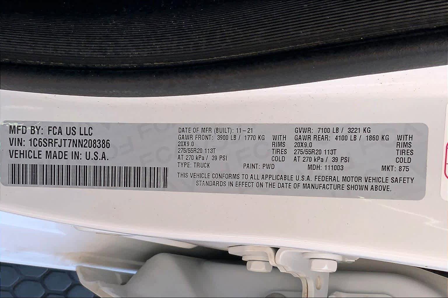 Used 2022 RAM 1500 Laramie AWD/4WD image 37