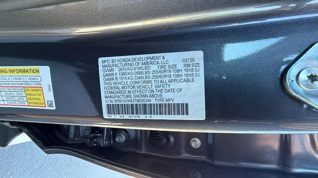 New 2026 Honda Pilot EX-L image 33