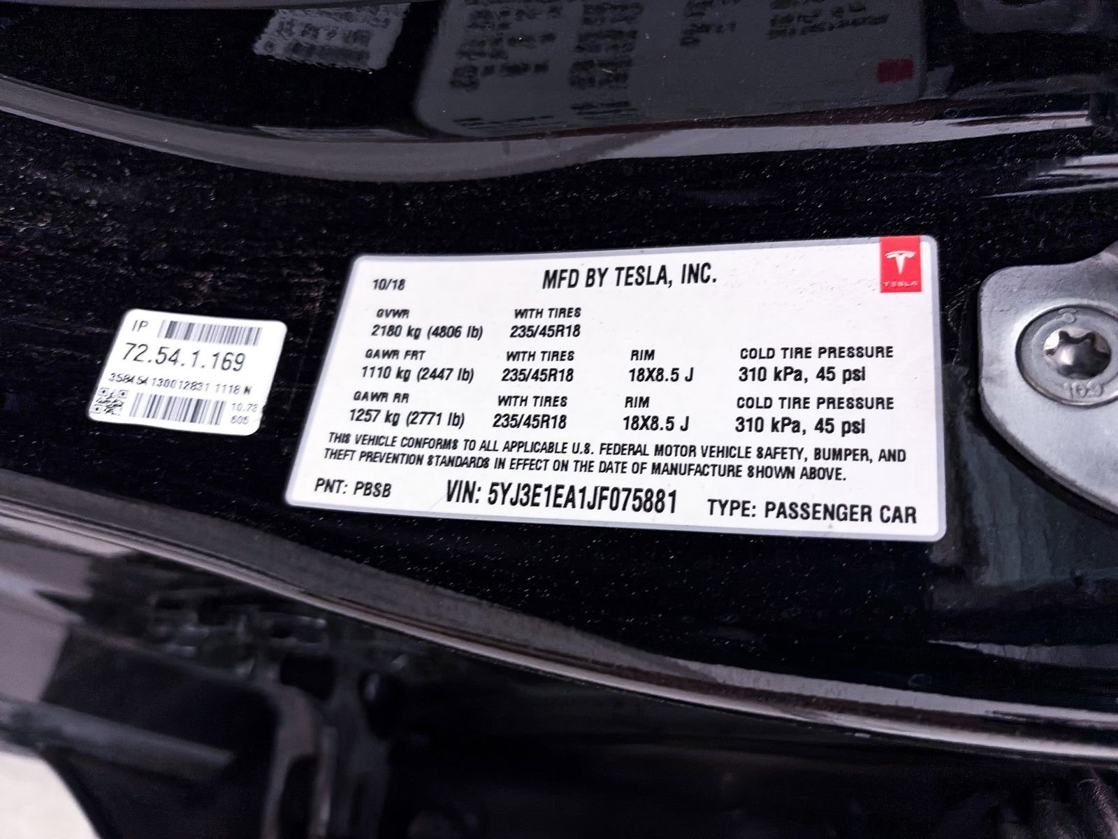 Used 2018 Tesla Model 3 Long Range image 31