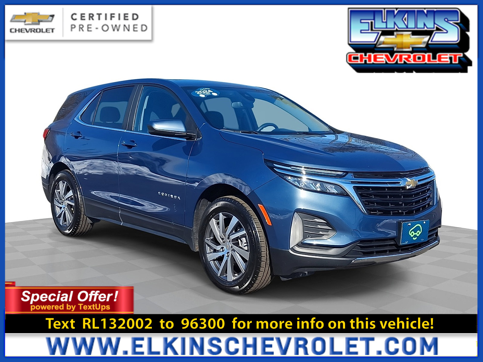 Certified 2024 Chevrolet Equinox LT w/ LPO, Floor Liner Package