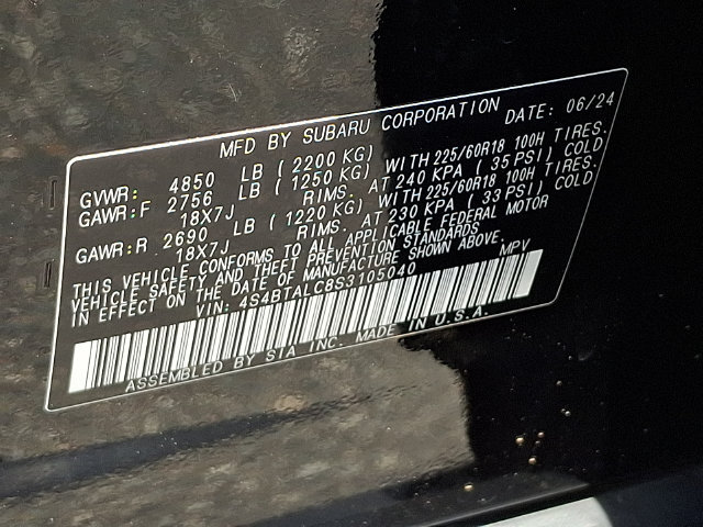 Used 2025 Subaru Outback Onyx Edition AWD/4WD image 27