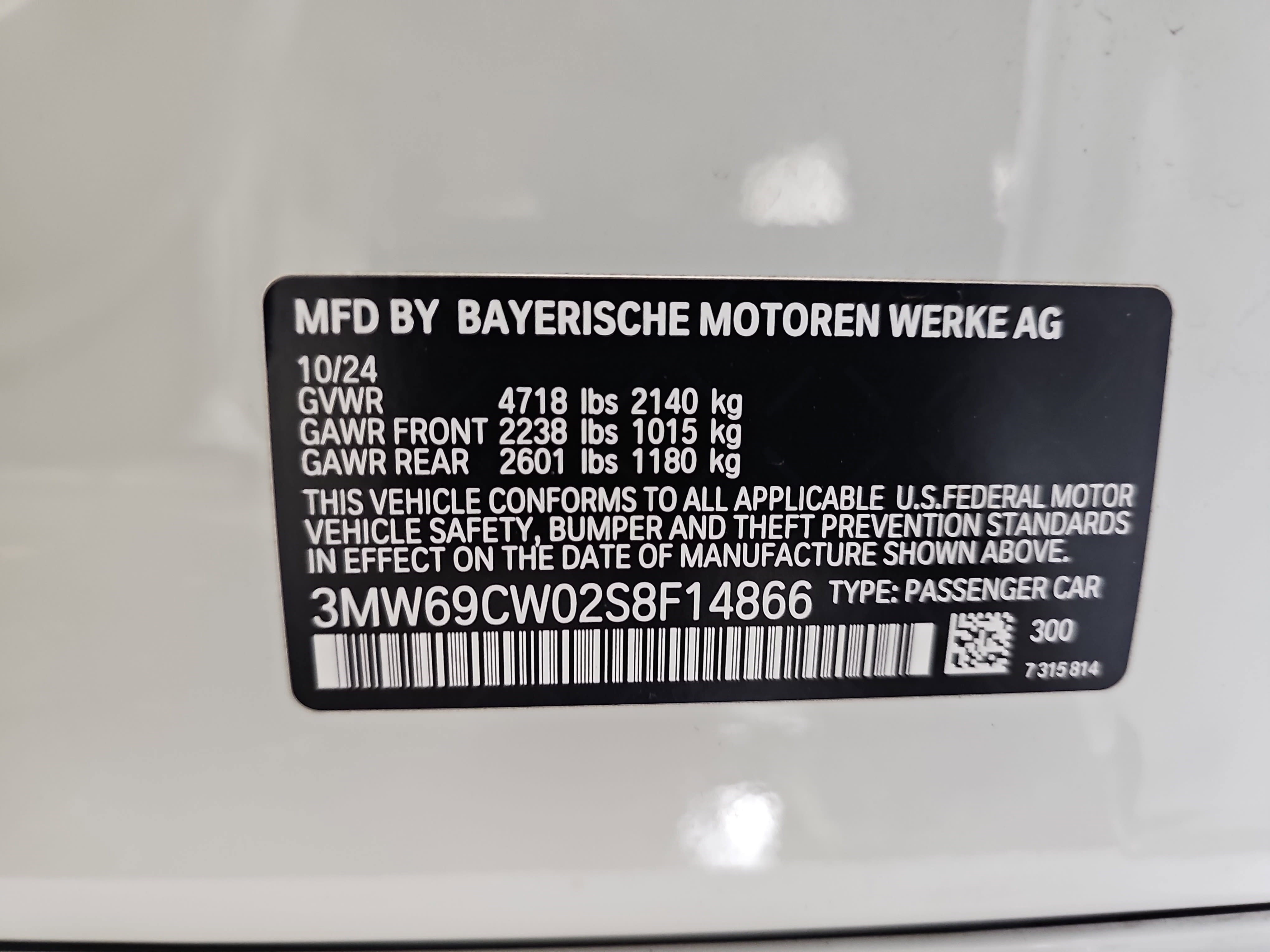 Certified 2025 BMW 330i Sedan w/ Premium Package image 38