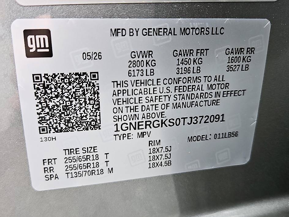 New 2026 Chevrolet Traverse LT w/ Enhanced Driving Package FWD image 22