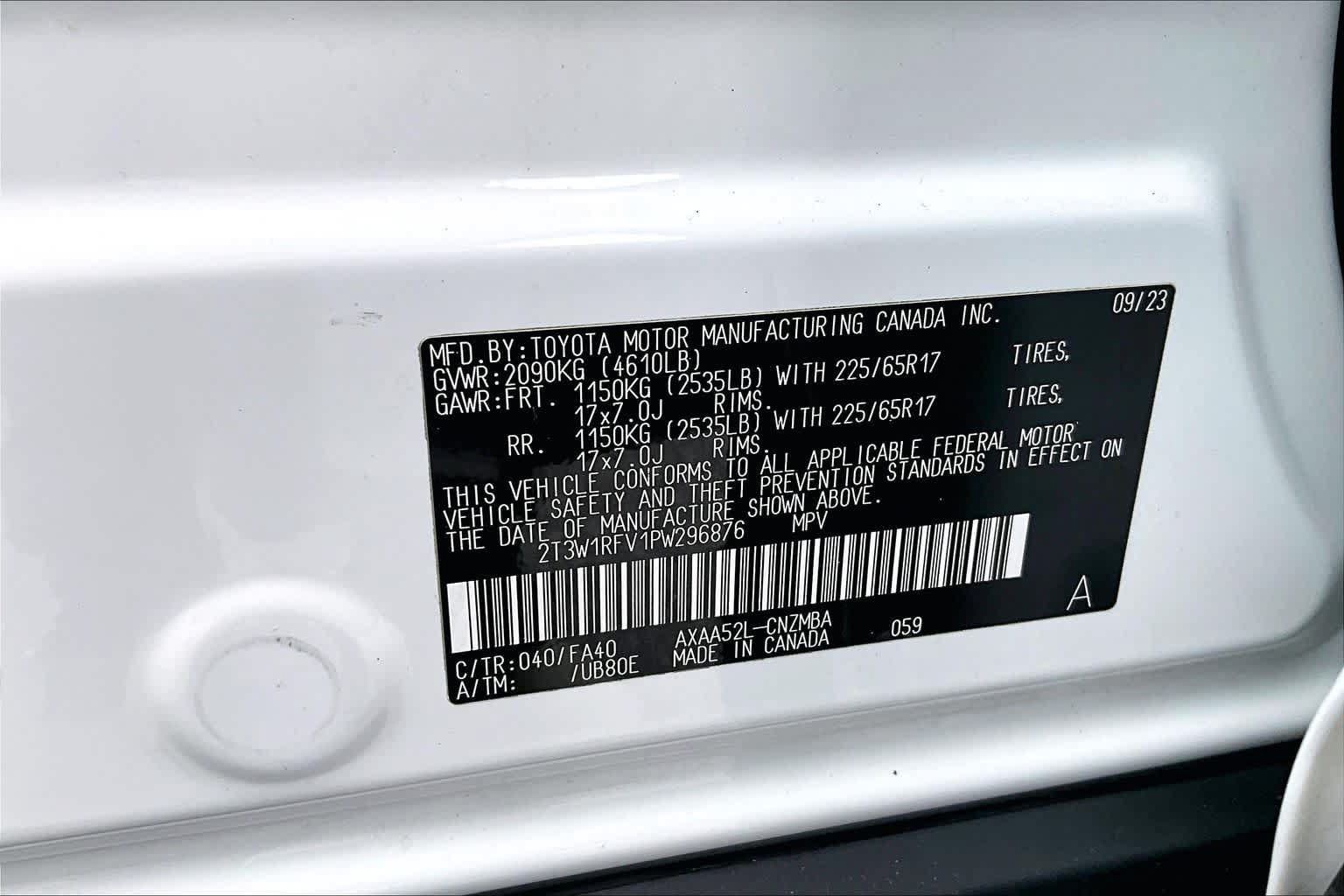 Used 2023 Toyota RAV4 XLE w/ Convenience Package FWD image 37